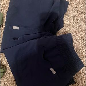 Figs Scrub Set Navy Blue